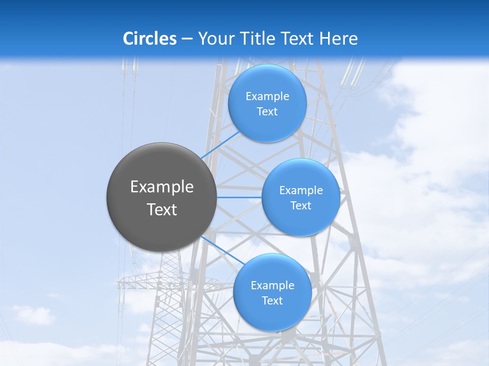 Nature Cloud Line PowerPoint Template
