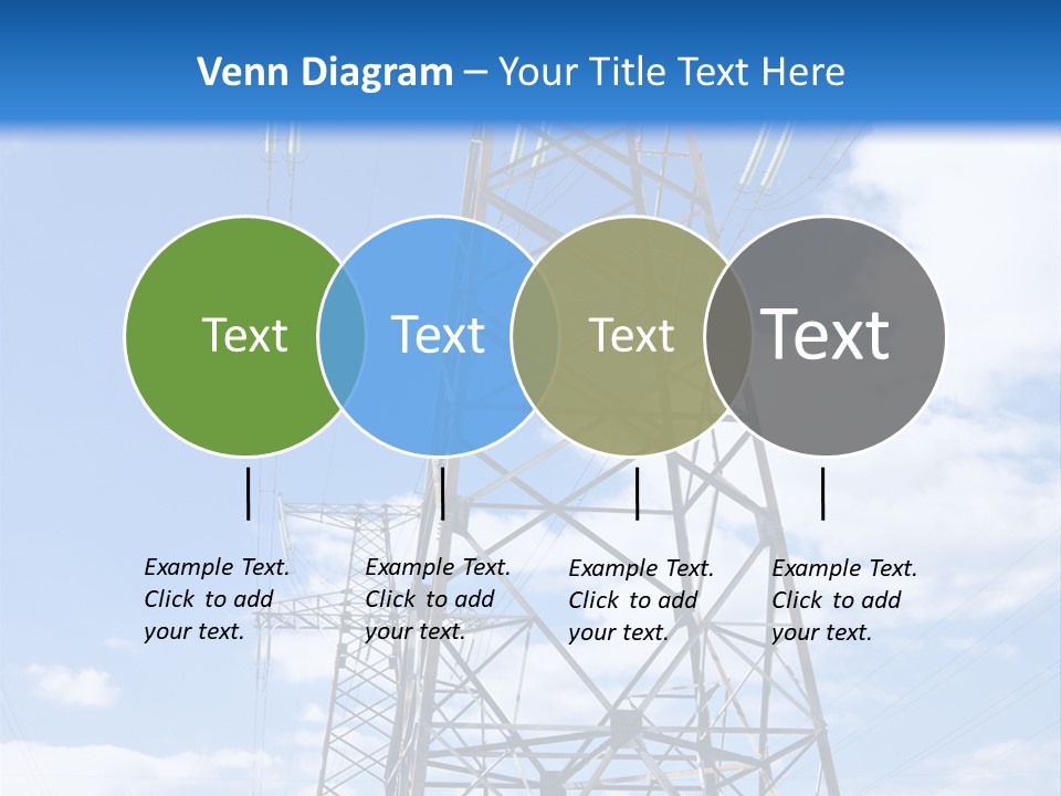 Nature Cloud Line PowerPoint Template