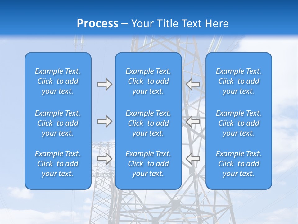 Nature Cloud Line PowerPoint Template