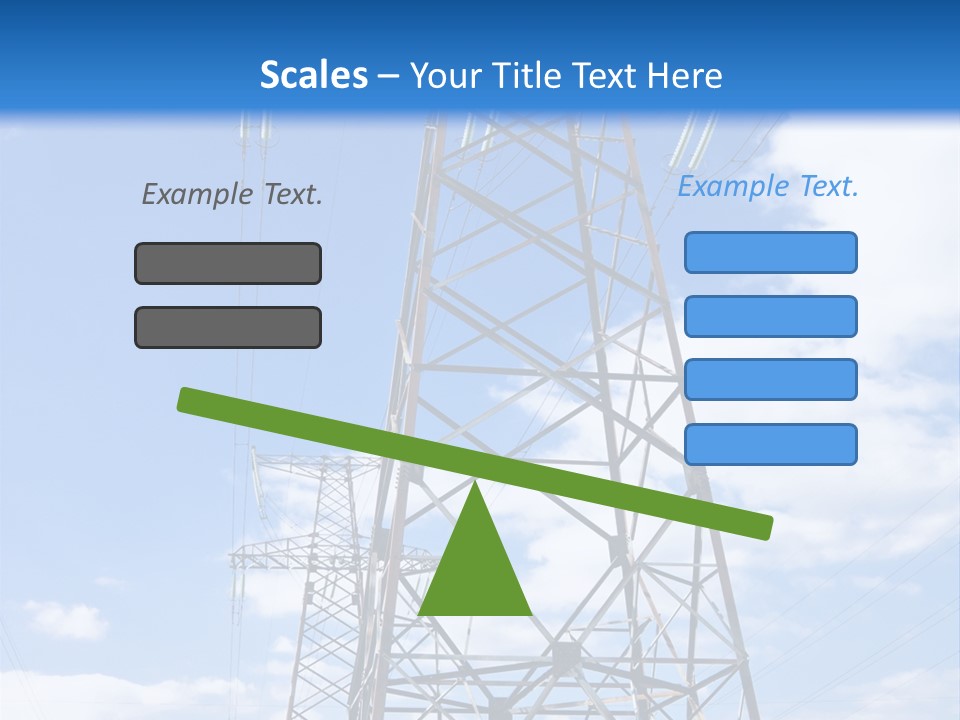 Nature Cloud Line PowerPoint Template
