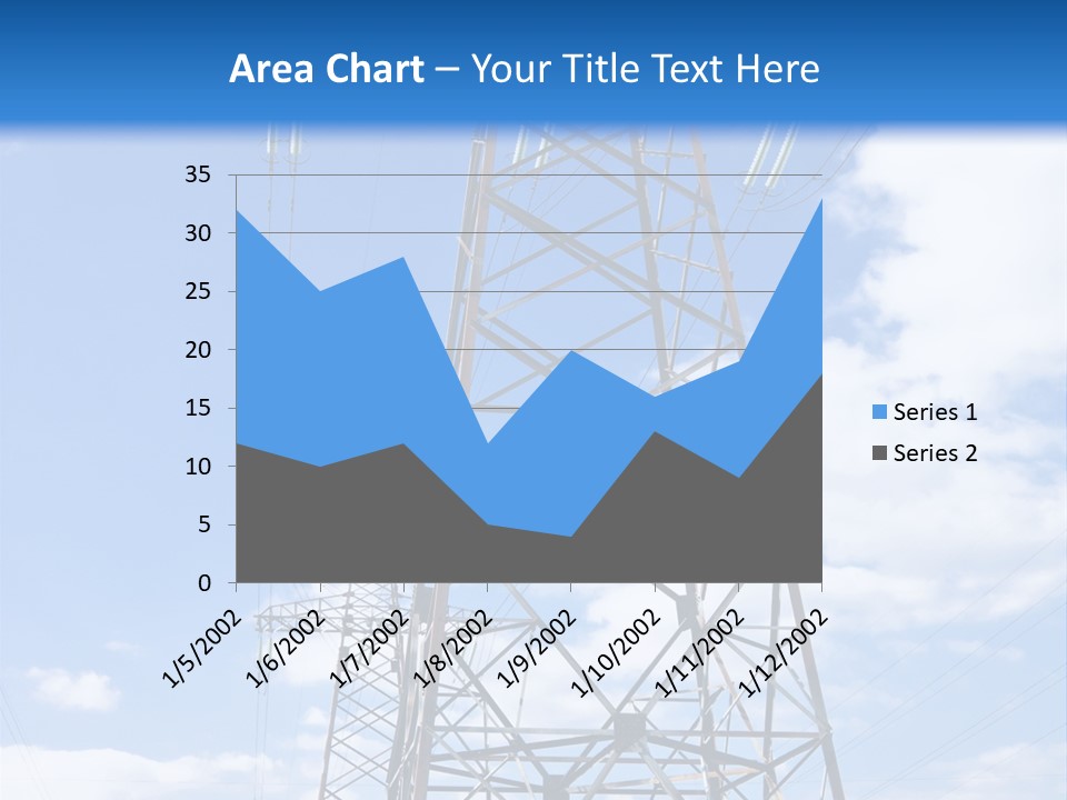 Nature Cloud Line PowerPoint Template