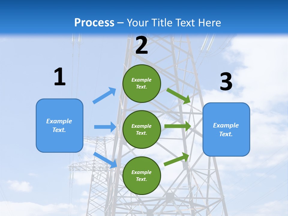 Nature Cloud Line PowerPoint Template