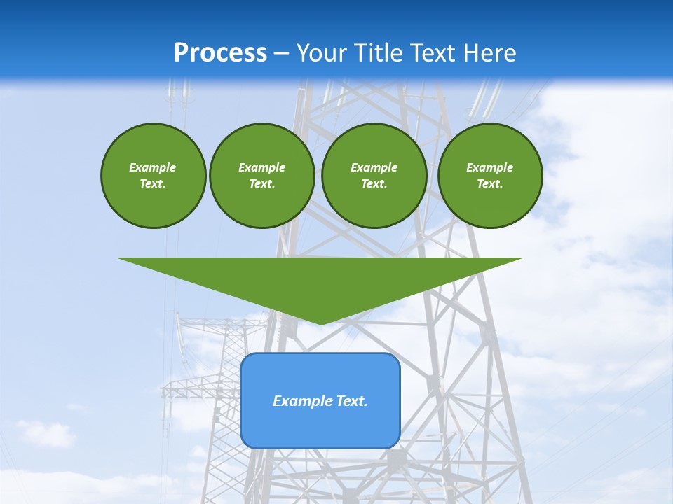 Nature Cloud Line PowerPoint Template