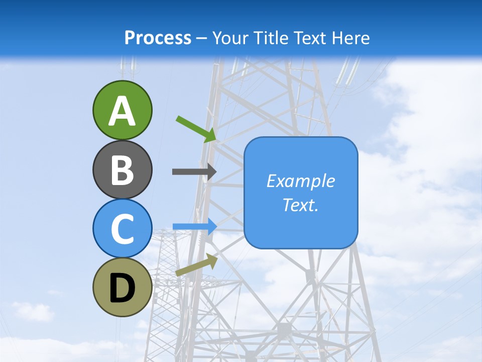 Nature Cloud Line PowerPoint Template