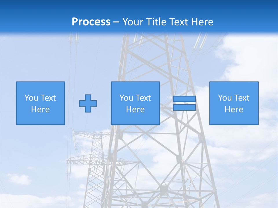 Nature Cloud Line PowerPoint Template