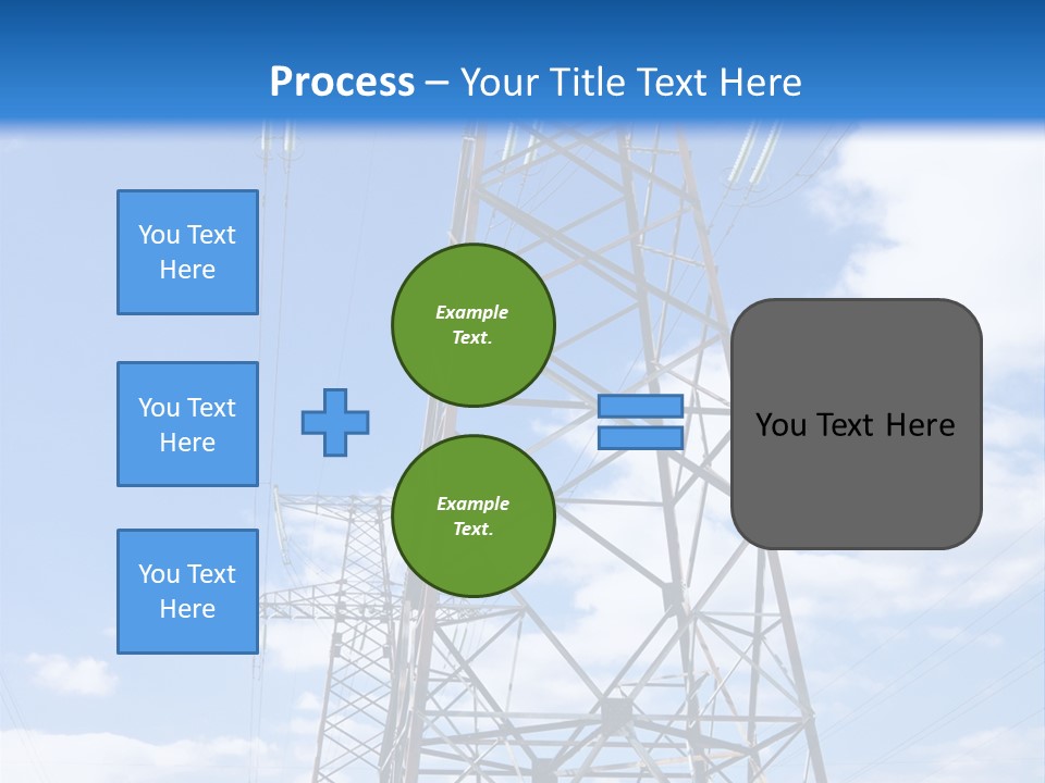 Nature Cloud Line PowerPoint Template
