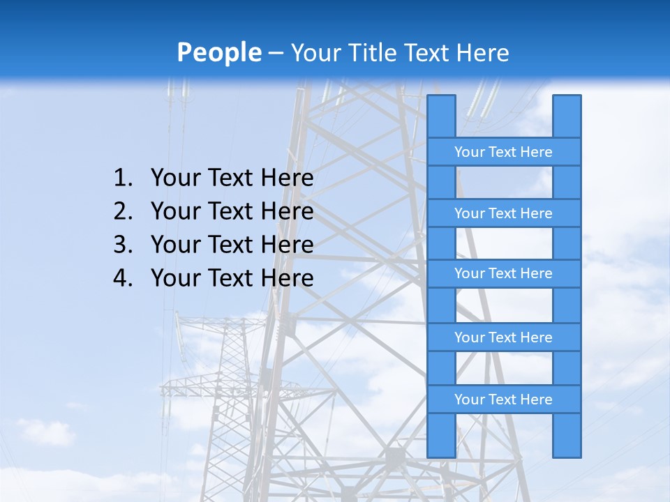 Nature Cloud Line PowerPoint Template