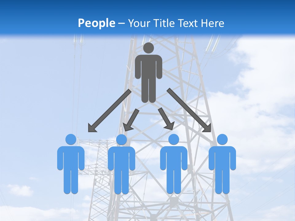 Nature Cloud Line PowerPoint Template