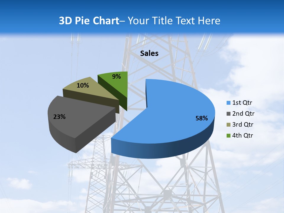 Nature Cloud Line PowerPoint Template