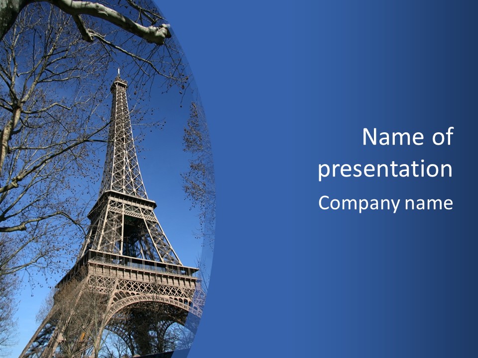 City Architecture Europe PowerPoint Template