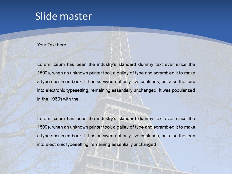 City Architecture Europe PowerPoint Template