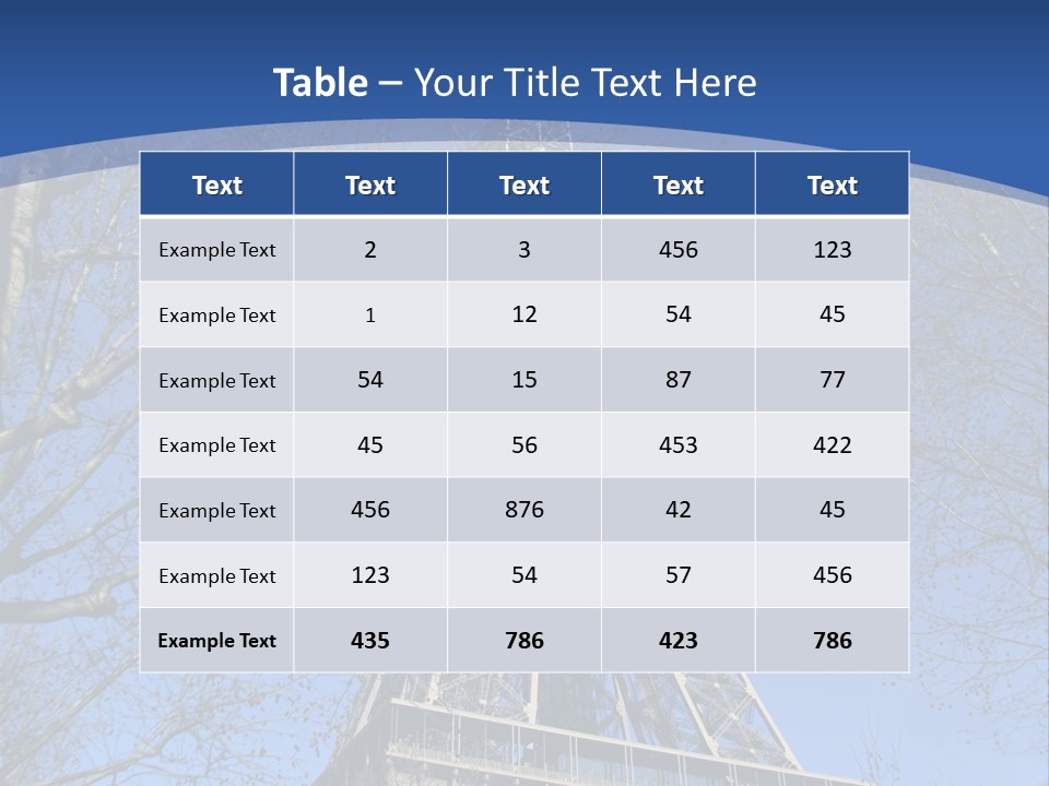 City Architecture Europe PowerPoint Template