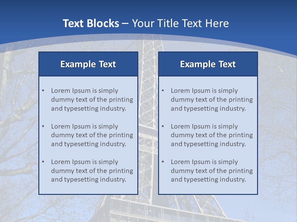 City Architecture Europe PowerPoint Template