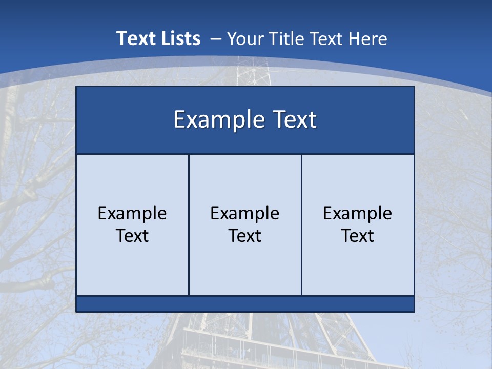 City Architecture Europe PowerPoint Template