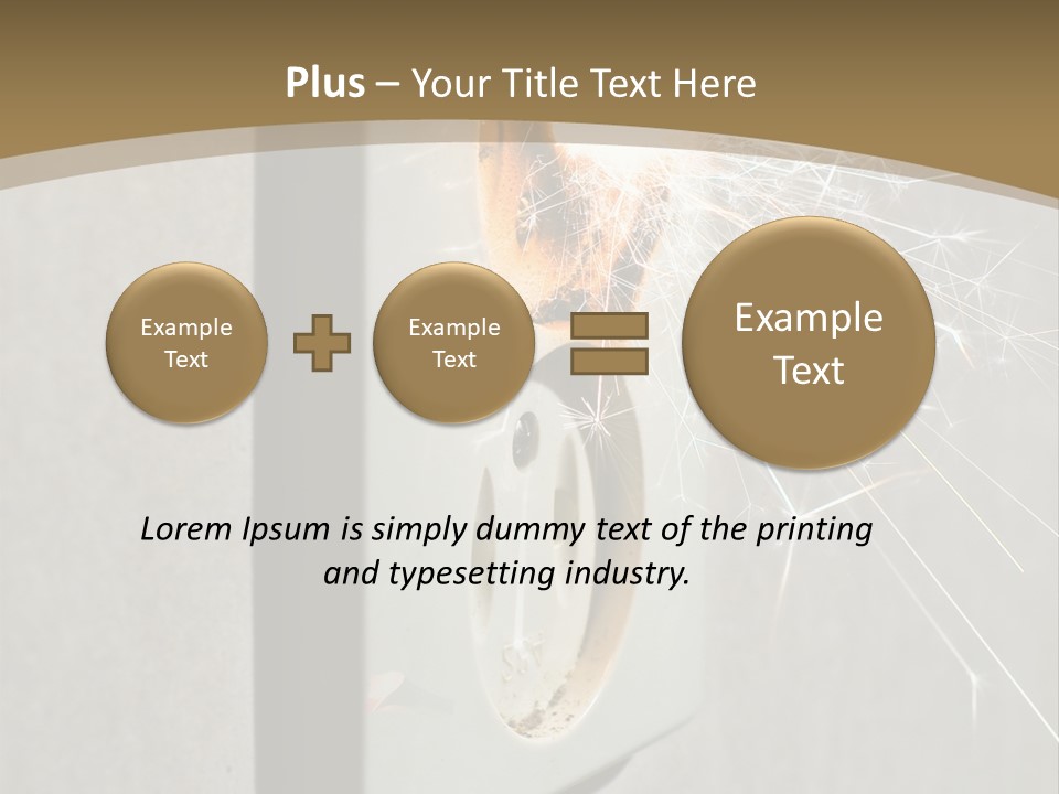 Concept Bright Conductive PowerPoint Template