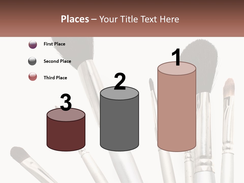 Lipstick Fashionable Red PowerPoint Template