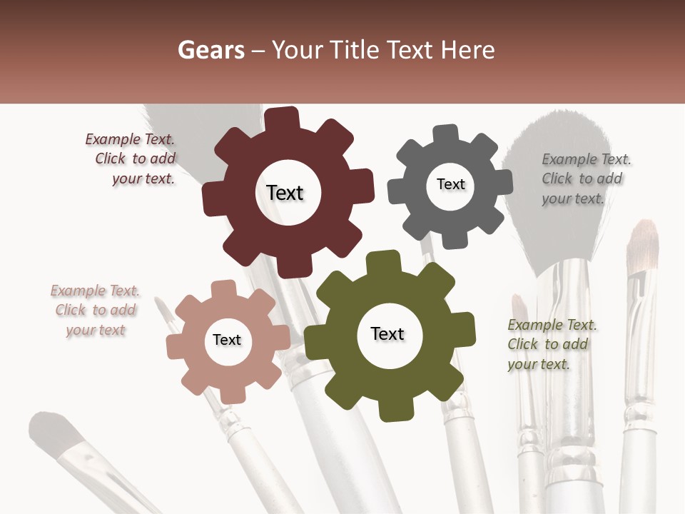 Lipstick Fashionable Red PowerPoint Template