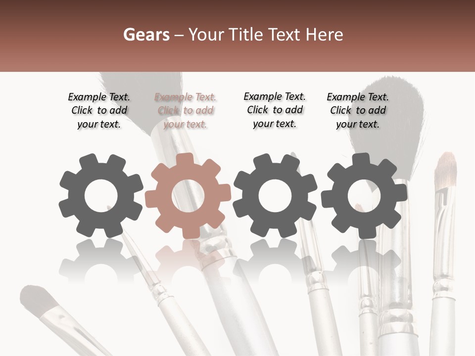 Lipstick Fashionable Red PowerPoint Template