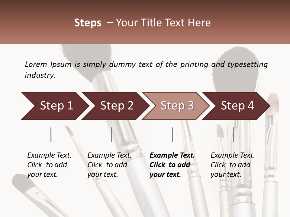 Lipstick Fashionable Red PowerPoint Template