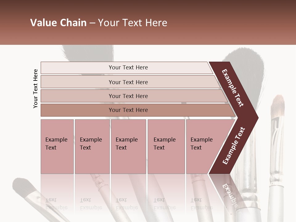 Lipstick Fashionable Red PowerPoint Template