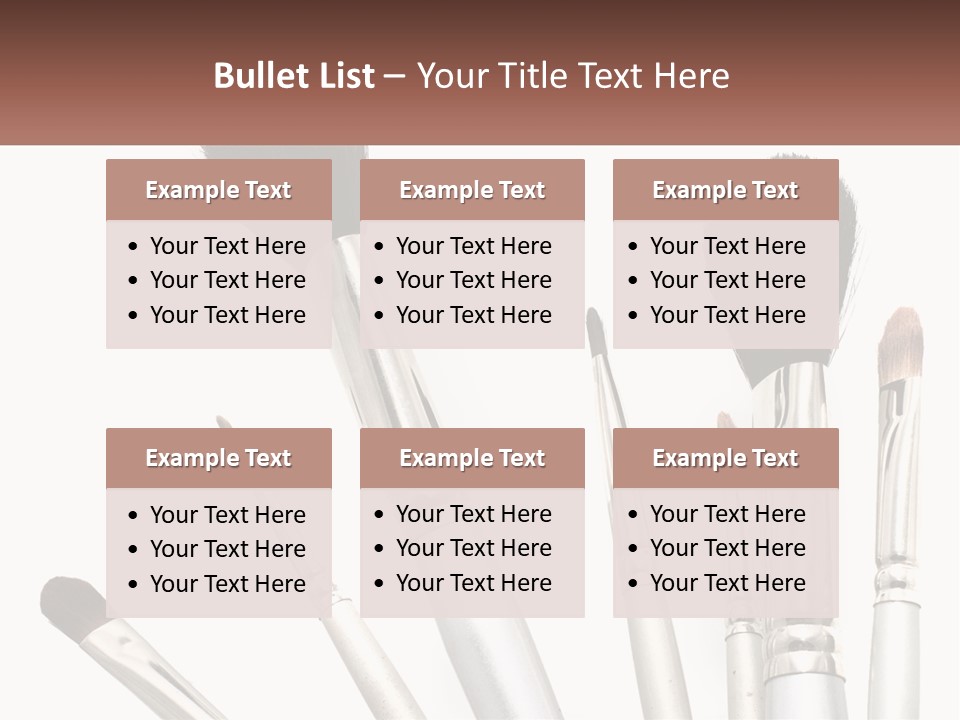 Lipstick Fashionable Red PowerPoint Template