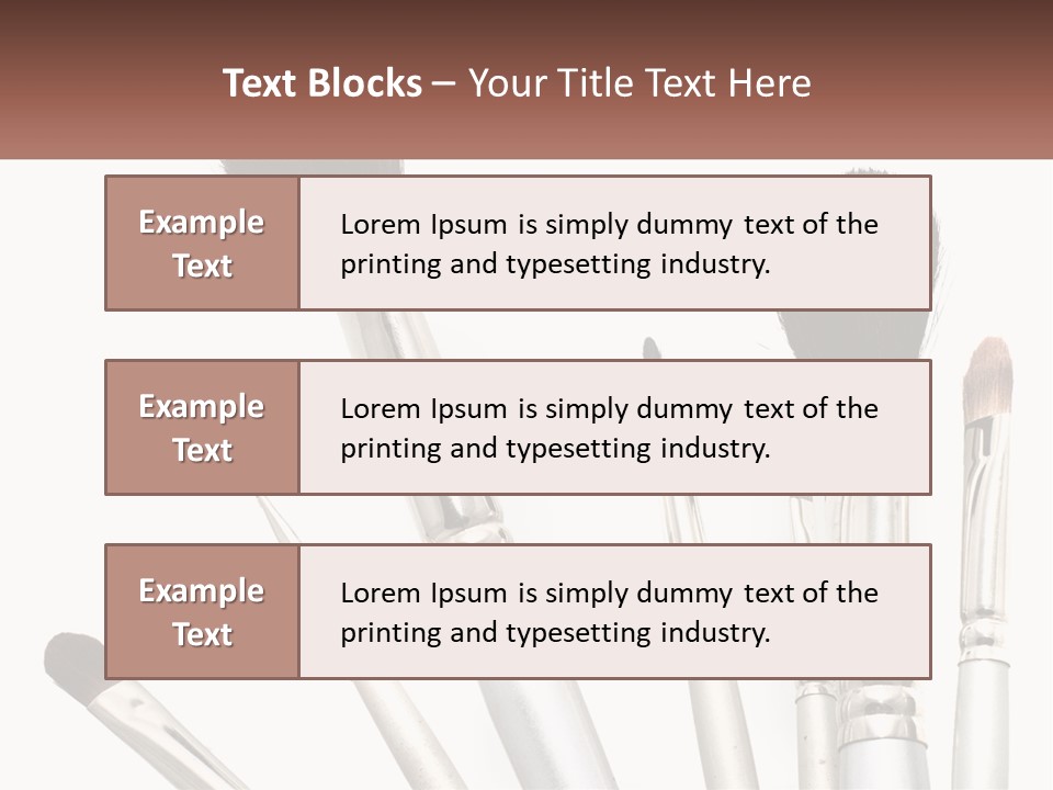 Lipstick Fashionable Red PowerPoint Template