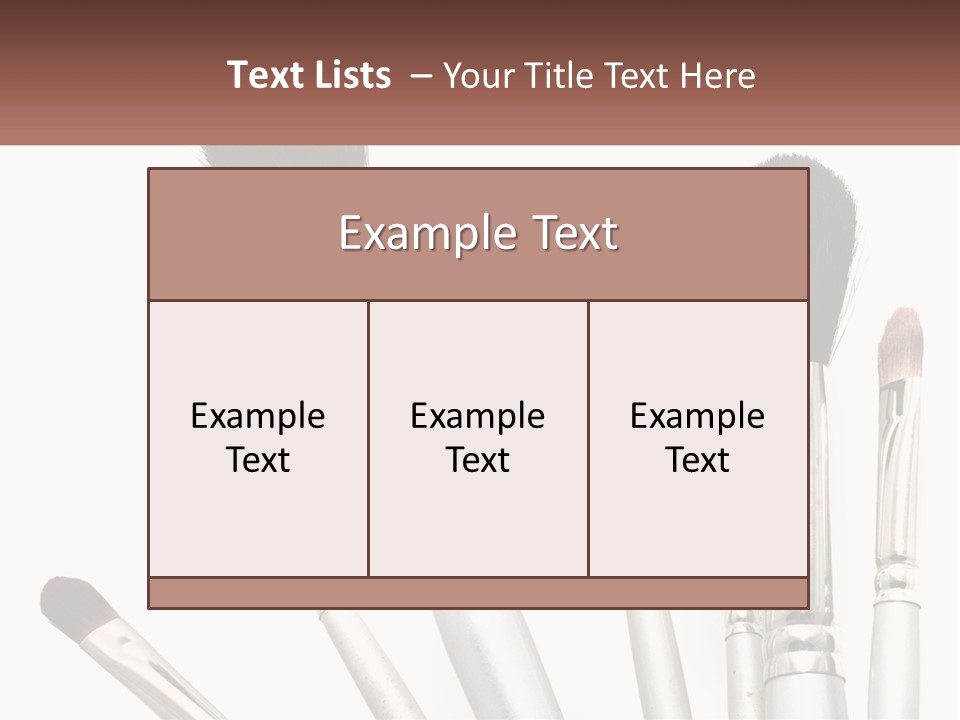 Lipstick Fashionable Red PowerPoint Template