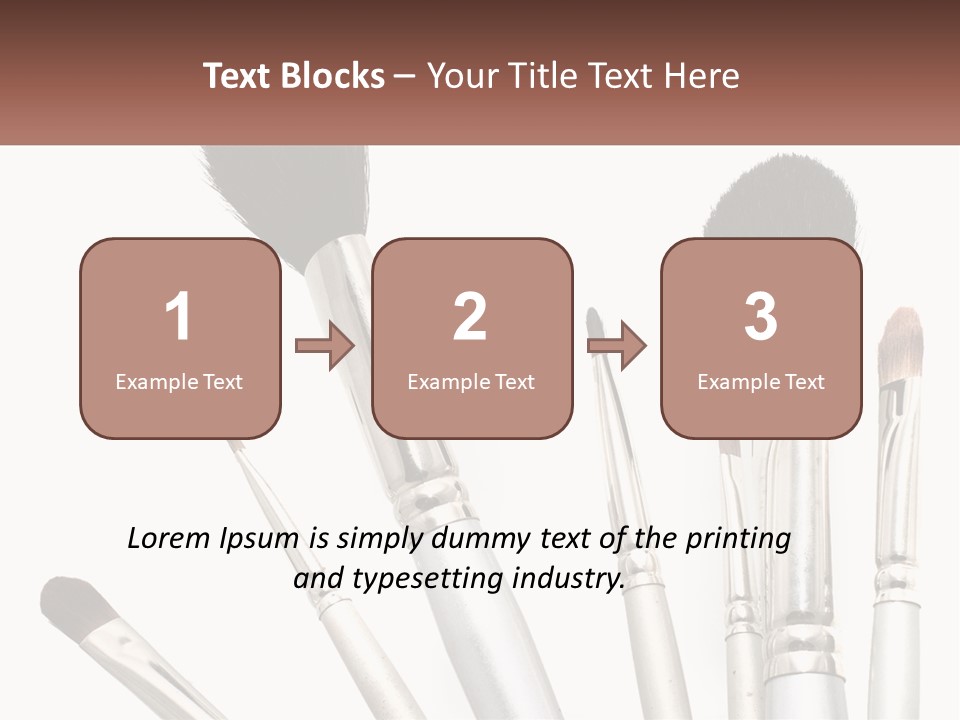 Lipstick Fashionable Red PowerPoint Template