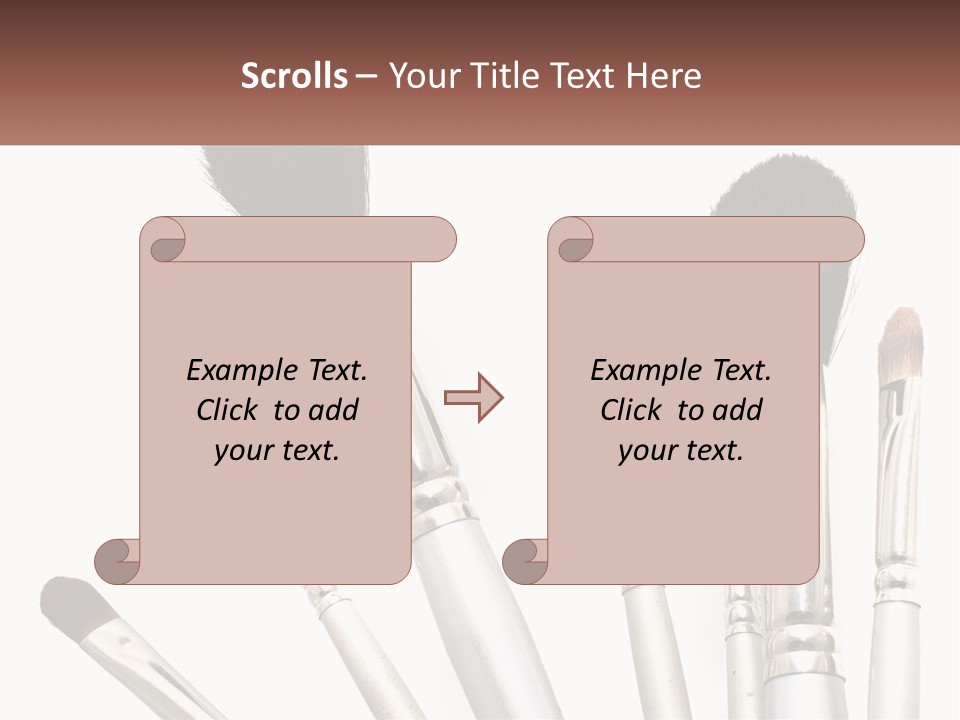 Lipstick Fashionable Red PowerPoint Template