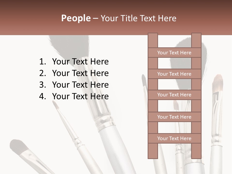 Lipstick Fashionable Red PowerPoint Template