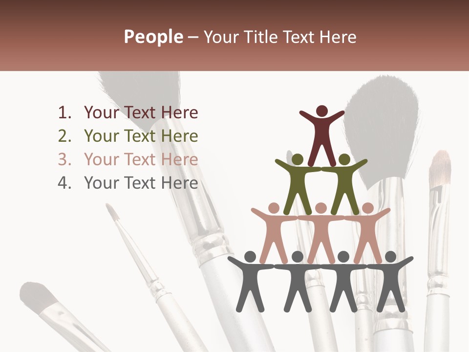 Lipstick Fashionable Red PowerPoint Template