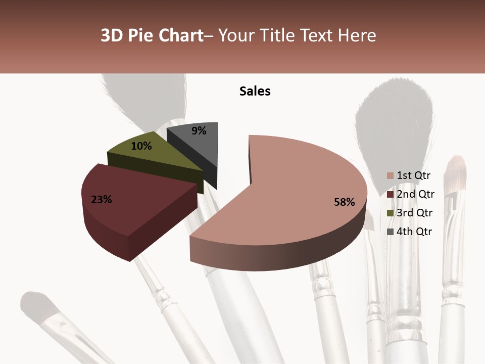 Lipstick Fashionable Red PowerPoint Template