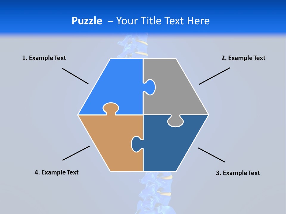 Arthritis Skeleton Spinal PowerPoint Template