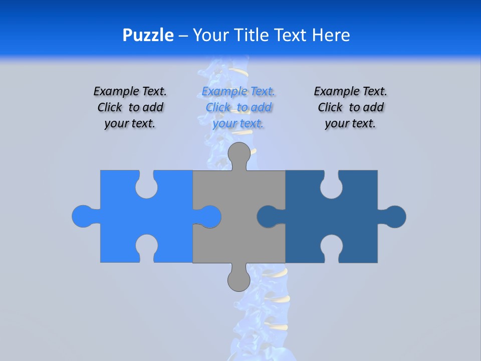 Arthritis Skeleton Spinal PowerPoint Template