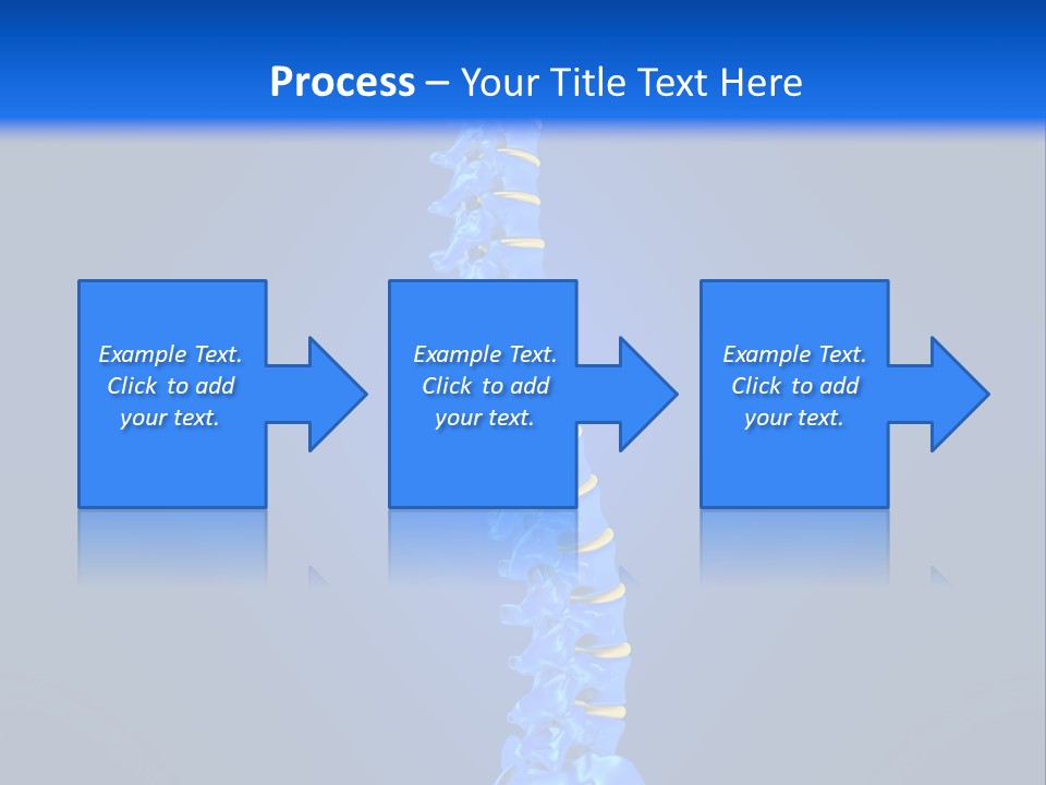 Arthritis Skeleton Spinal PowerPoint Template