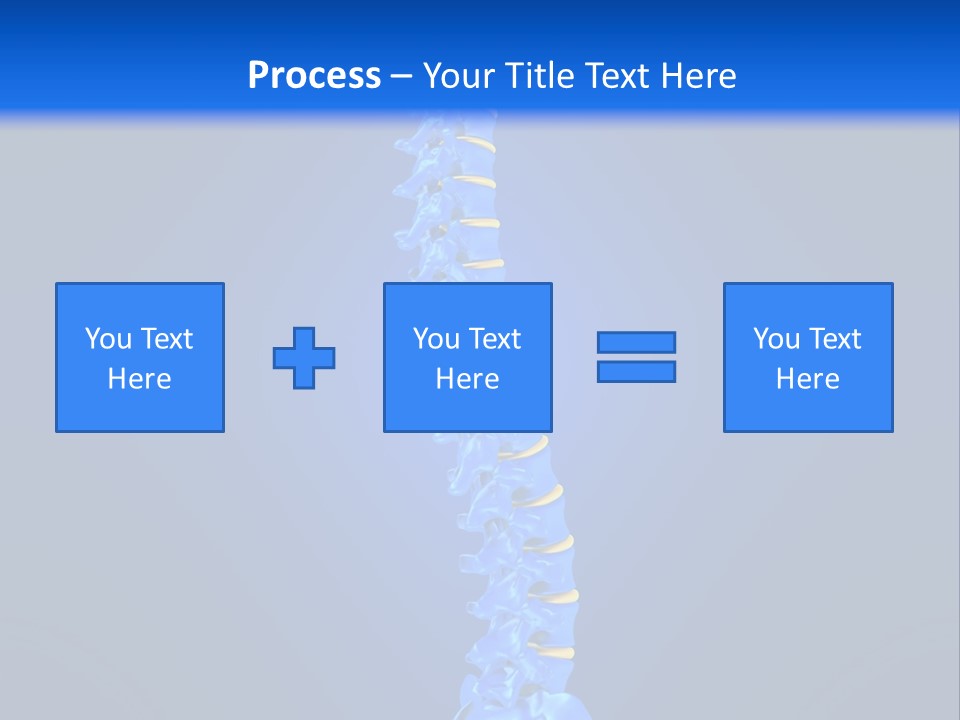 Arthritis Skeleton Spinal PowerPoint Template