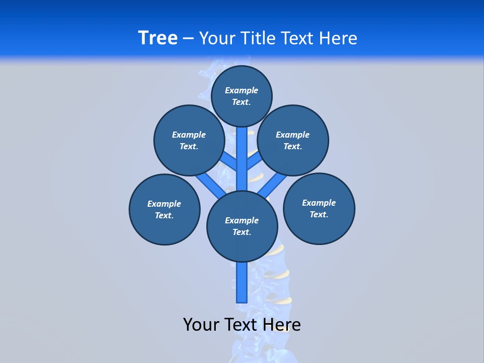 Arthritis Skeleton Spinal PowerPoint Template