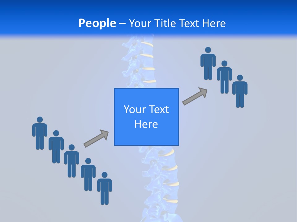 Arthritis Skeleton Spinal PowerPoint Template