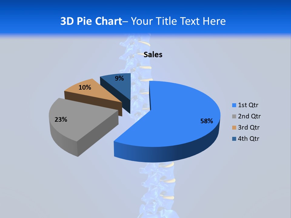 Arthritis Skeleton Spinal PowerPoint Template