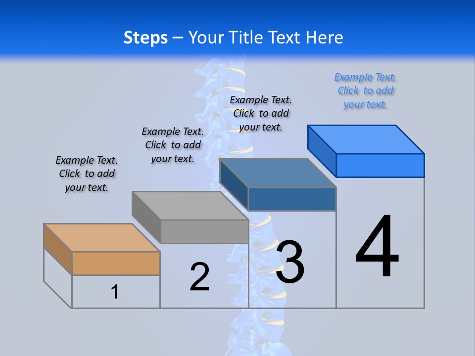 Arthritis Skeleton Spinal PowerPoint Template