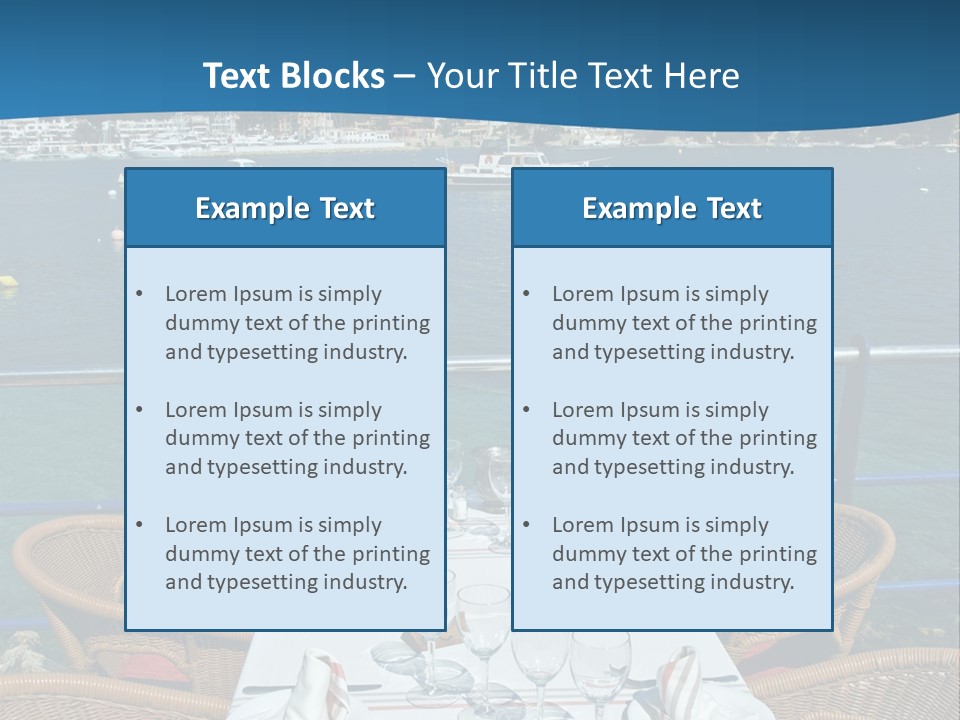 Majorca Chair Outlook PowerPoint Template
