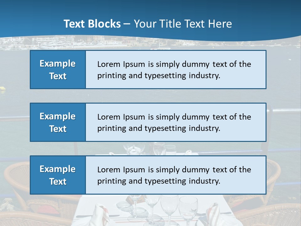 Majorca Chair Outlook PowerPoint Template