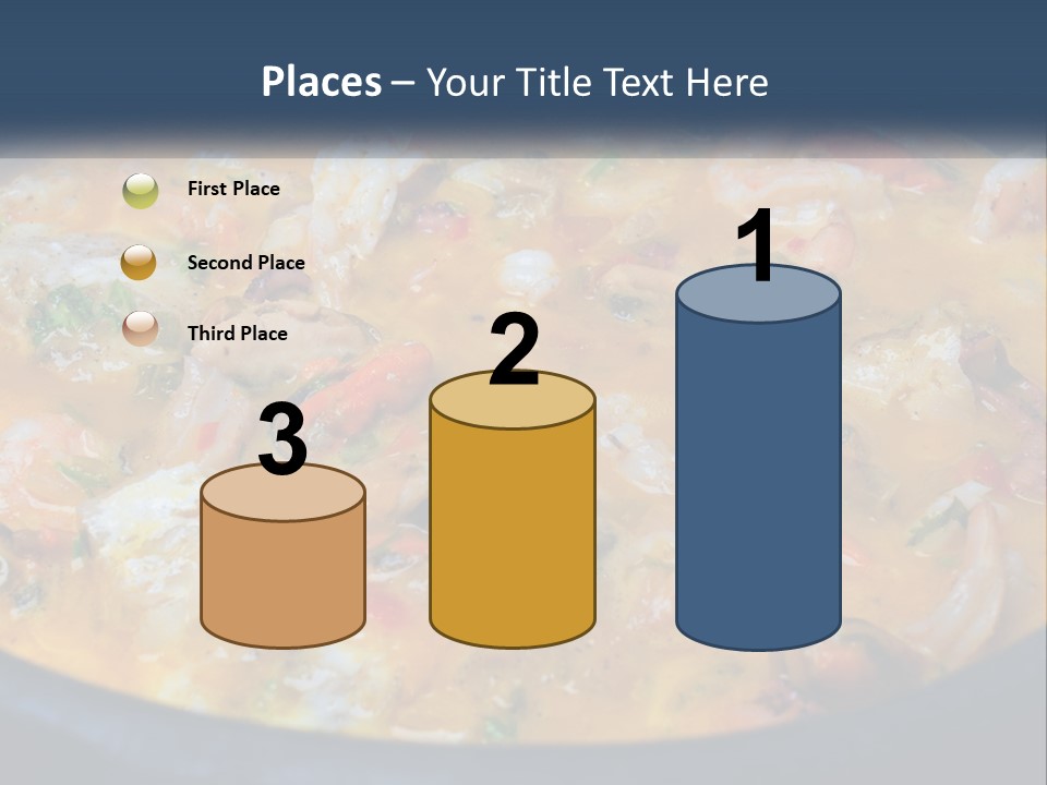 Fish Market Cook PowerPoint Template