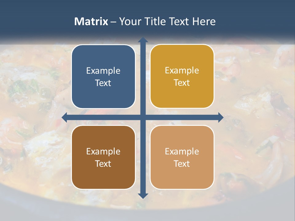 Fish Market Cook PowerPoint Template