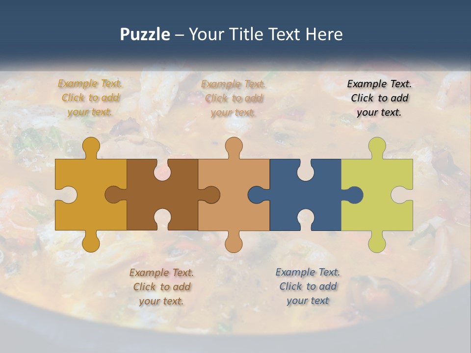 Fish Market Cook PowerPoint Template