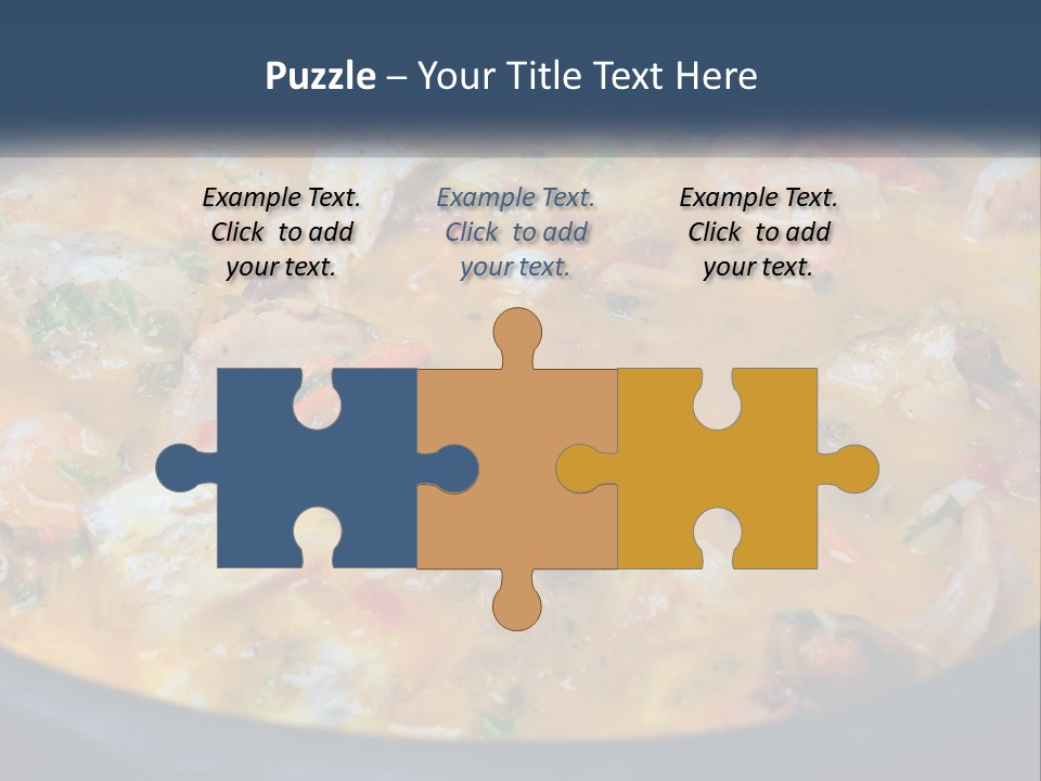 Fish Market Cook PowerPoint Template