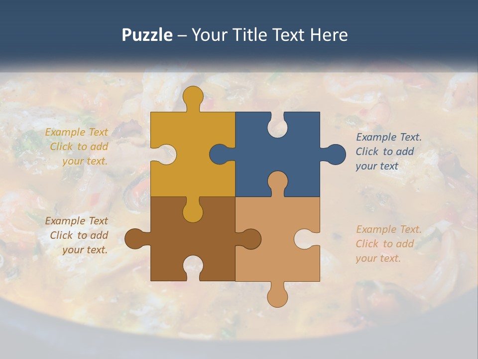 Fish Market Cook PowerPoint Template