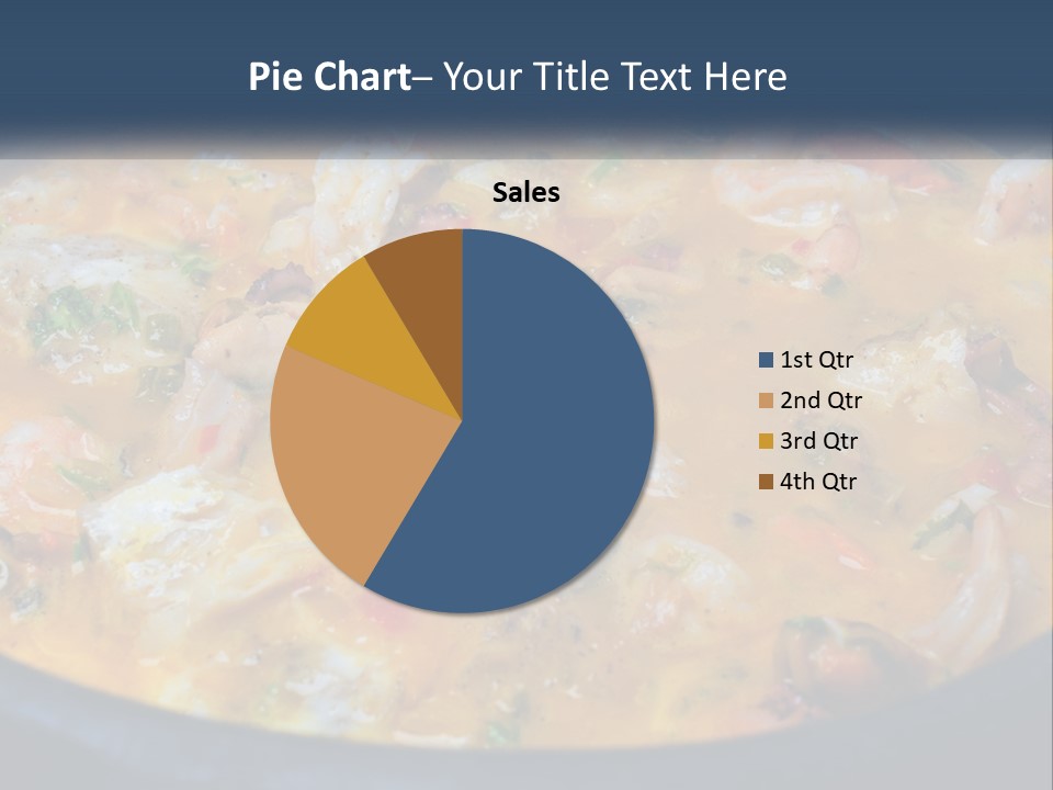 Fish Market Cook PowerPoint Template