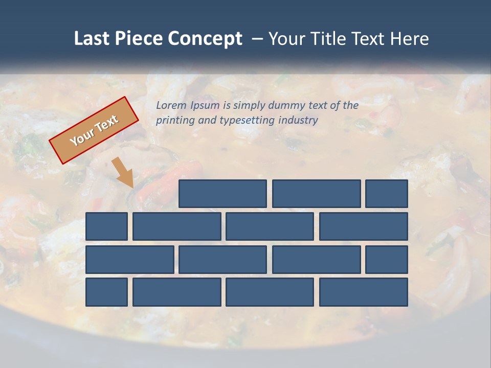 Fish Market Cook PowerPoint Template