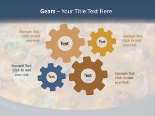 Fish Market Cook PowerPoint Template